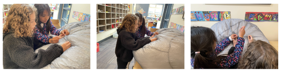 Bacich Students Sewing