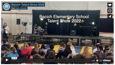 Bacich Talent Show