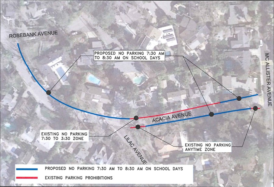 New Parking Restrictions Map