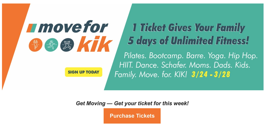 KIK Move Tickets on Sale