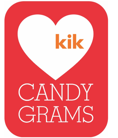 KIK Valentine Candy Gram