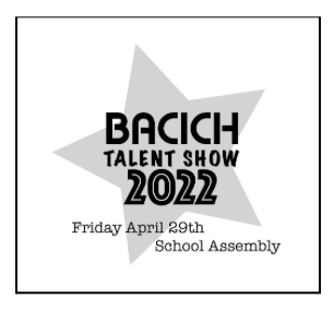 Bacich Talent Show