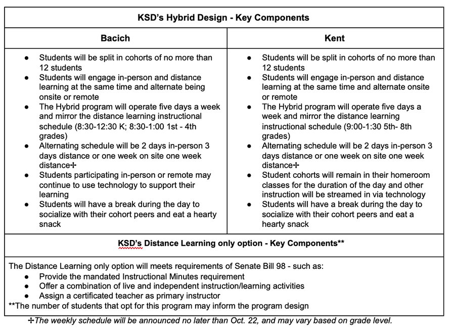 Hybrid Program Design Plan