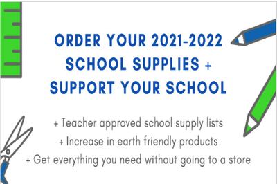 Order School Supplies 2021-2022