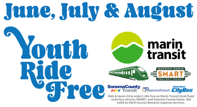 Marin Transit Youth Ride Free