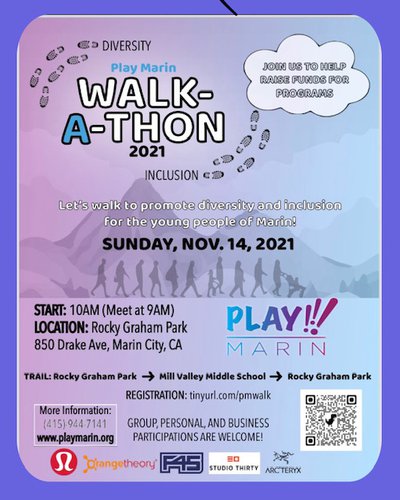 Play Marin Walk-A-Thon 2021