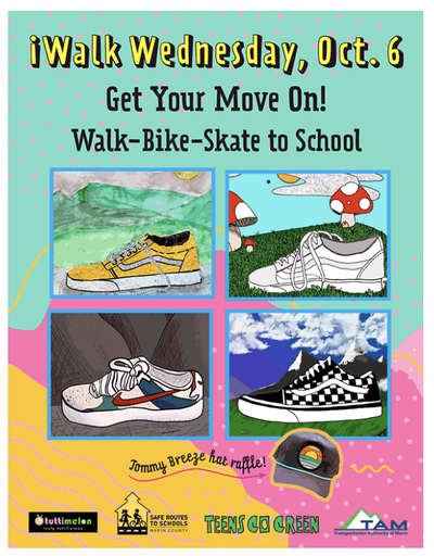 Walk and Roll to School October 6, 2021