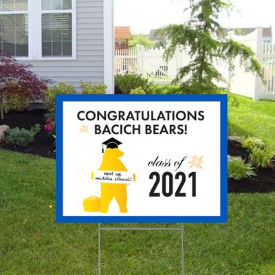 KSPTA Bacich Yard Sign 2021