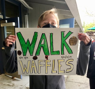 Kent Eco Action Club Walk for Waffles